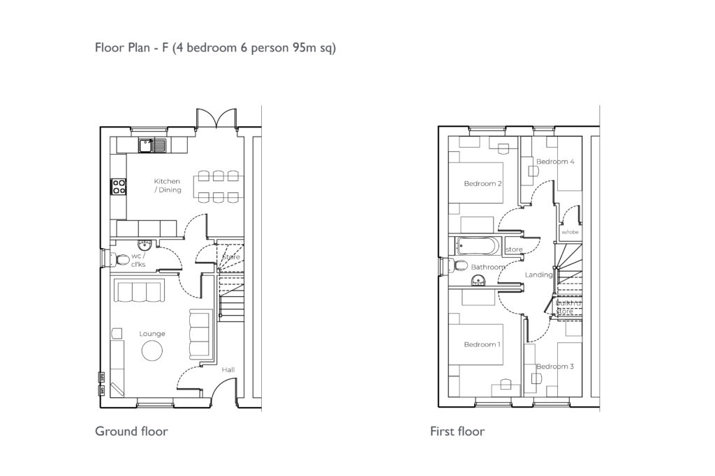 Type F Floor Plan