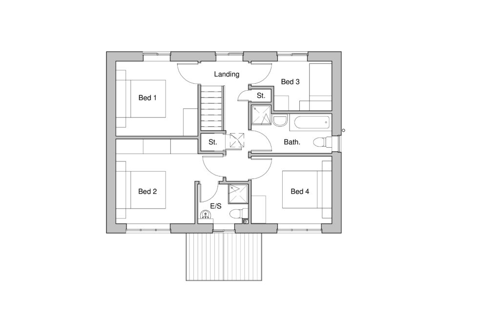 Type M First Floor Plan