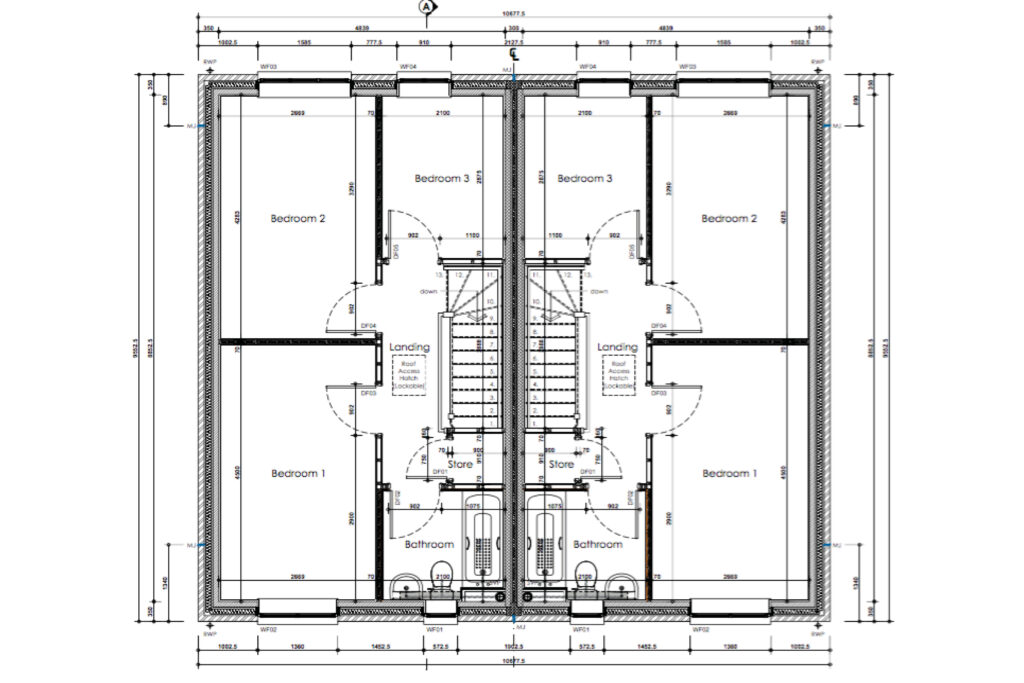 Type D First Floor Plan