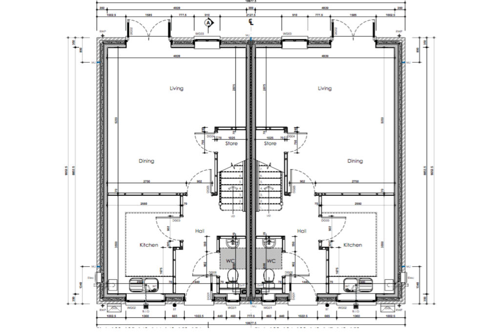 Type D Ground Floor Plan