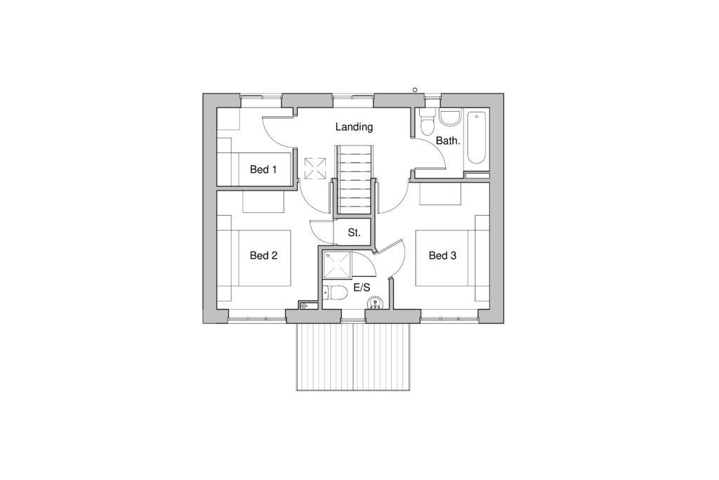 Type F First Floor Plan