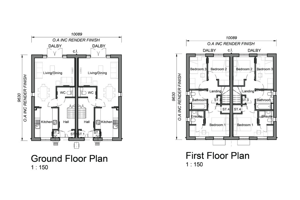 Dalby Floor Plan - Traditional