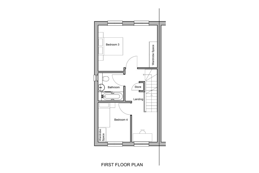 Rockingham first floor plan