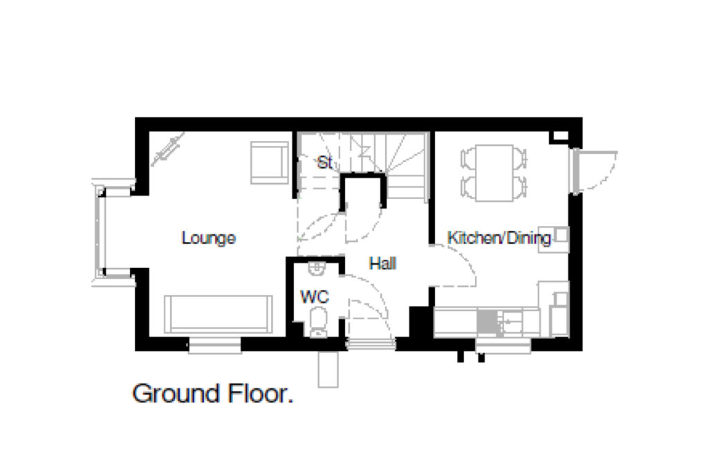 Weston ground floor plan