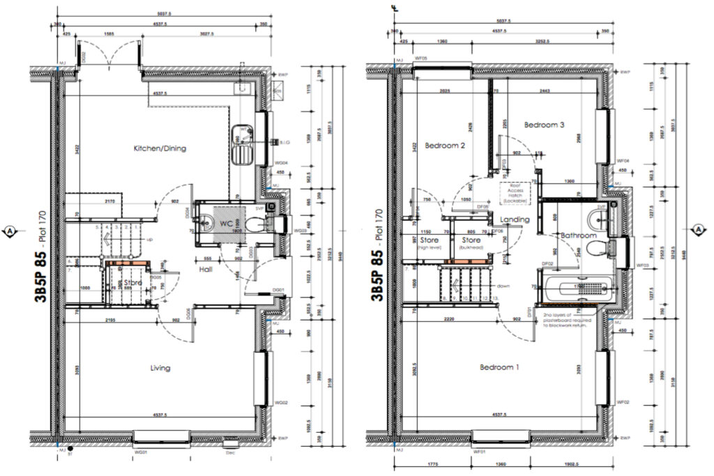Type C Floor Plans