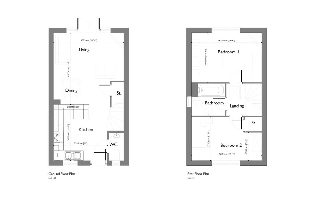 Bourne (SA) Floor Plan - Plot 43