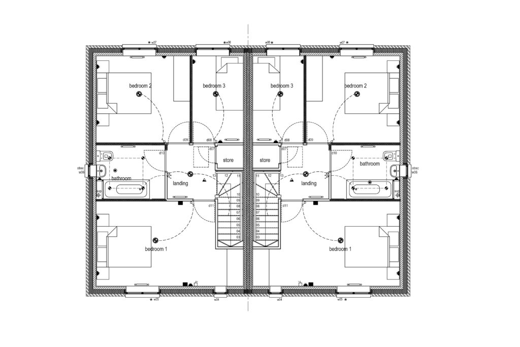 Wilberforce first floor plan