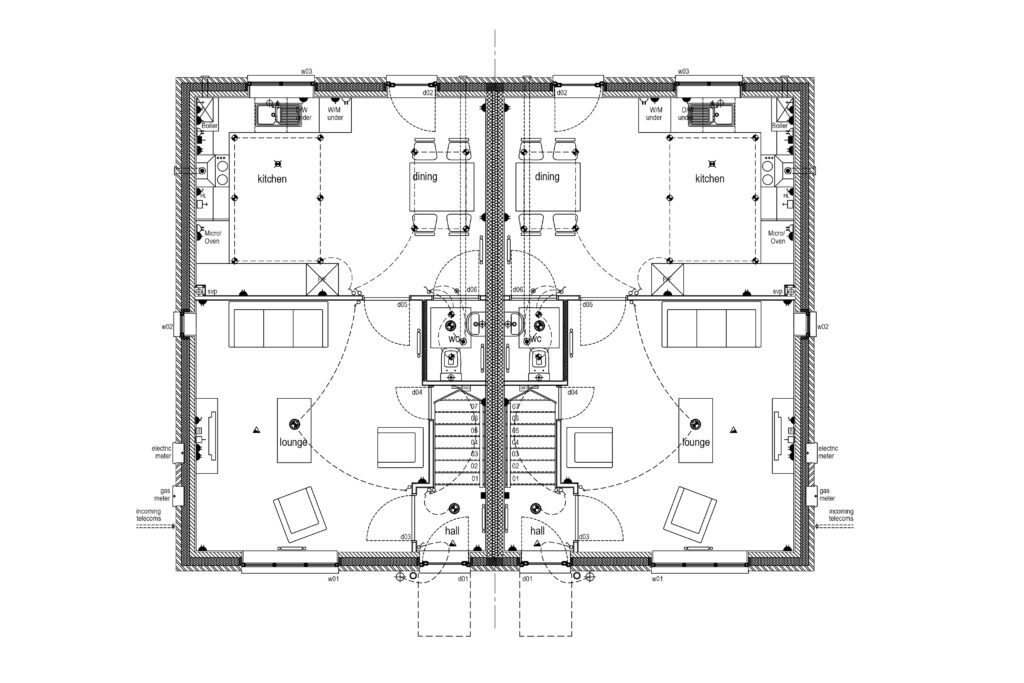 Wilberforce ground floor plan